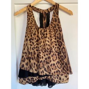 Boutique racer back blouse